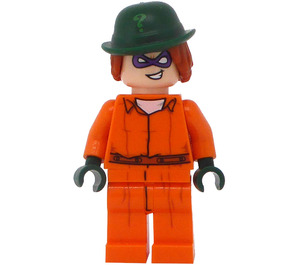 LEGO Arkham Riddler with Orange Jumpsuit Minifigure
