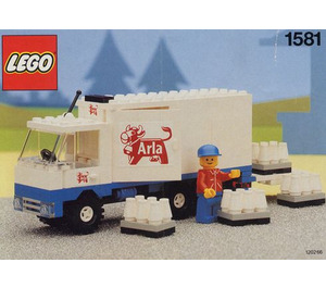 LEGO Arla Milk Delivery Truck Set 1581-2