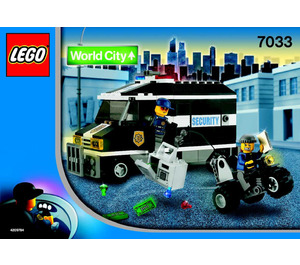 LEGO Armoured Car Action 7033 Istruzioni