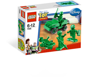 LEGO Army Men sur Patrol 7595 Packaging