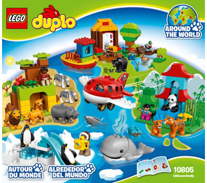 LEGO Around the World Set 10805 Instructions