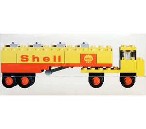 LEGO Articulated petrol tanker 621-2