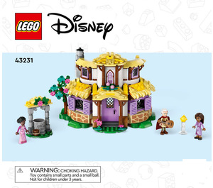LEGO Asha's Cottage Set 43231 Instructions