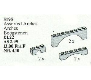 LEGO Assorted Arches 5195