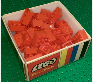LEGO Assorted basic bricks - rouge 051