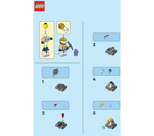 LEGO Astronaut and Robot Set 952405 Instructions