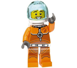 LEGO Astronaut Captain Tom minifiguur
