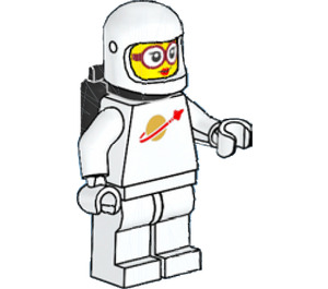 LEGO Astronaut - Female Minifigure