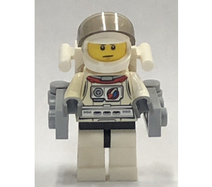 LEGO Astronaut - Male mit Rucksack Minifigur