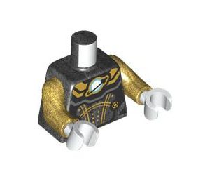 LEGO Astronaut - Pearl Gold Espacer Suit Minifig Torse (973 / 76382)