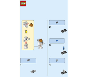 LEGO Astronaut 951908 Instrukcje