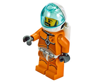 LEGO Astronaut mit Bart Minifigur