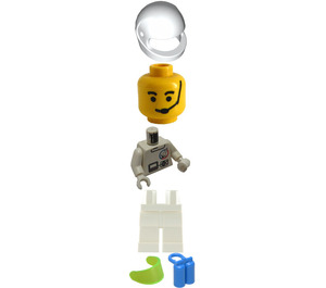 LEGO Astronaut (avec Bleu Airtanks) Figurine