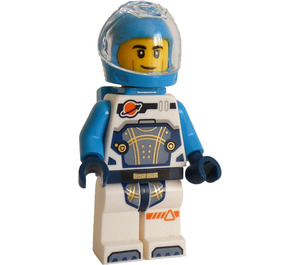 LEGO Astronaut med Blå Rygsæk Minifigur