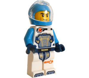 LEGO Astronaut with Dark Azure Space Helmet Minifigure