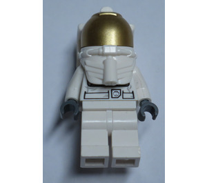 LEGO Astronaut mit Gold Visier, Weiblich Minifigur