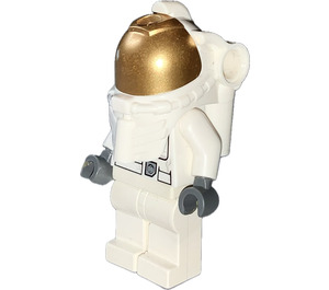 LEGO Astronaut s Gold Hledí, ženský Minifigurka