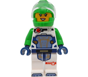 LEGO Astronaut with Green Helmet Minifigure