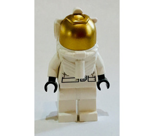 LEGO Astronaut with Oxygen Tank - Black Hands Minifigure