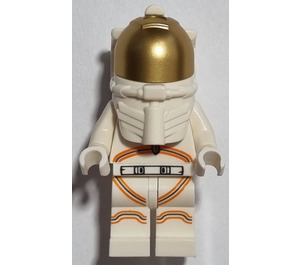 LEGO Astronaut with Spacesuit with Orange Stripes Minifigure