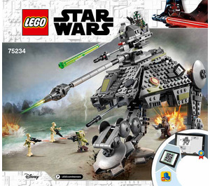 LEGO AT-AP Walker Set 75234 Instructions