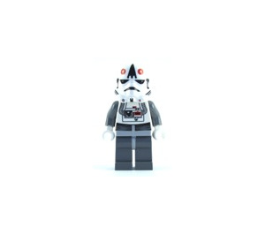 LEGO AT-AT Fahrer mit Dark Stone Grau Beine und Stormtrooper Helm  Minifigur