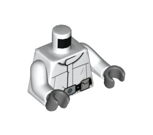 LEGO AT-ST Driver Minifig Torso (973 / 76382)