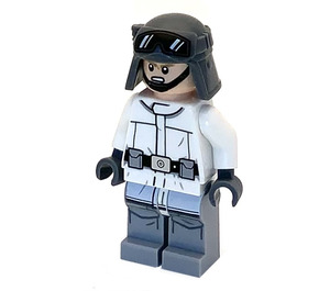 LEGO AT-ST Fahrer mit Schutzbrille und Weiß Jacke Minifigur