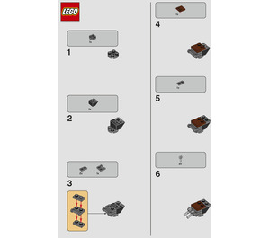 LEGO AT-ST Raider 912175 Instructions