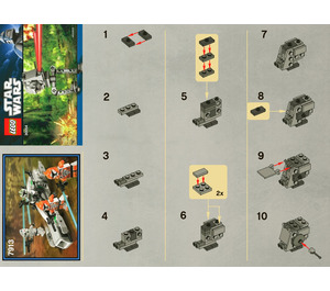 LEGO AT-ST Set 30054 Instructions