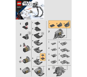 LEGO AT-ST Set 30495 Instructions