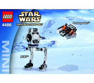 LEGO AT-ST & Snowspeeder Set 4486 Instructions