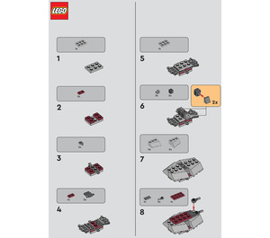 LEGO AT-TE Set 912308 Instructions
