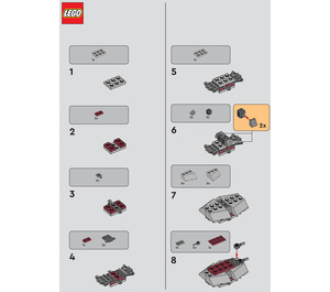 LEGO AT-TE 912308 Instrukcje