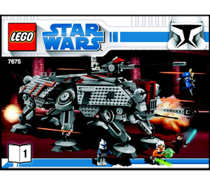 LEGO AT-TE Walker Set 7675 Instructions