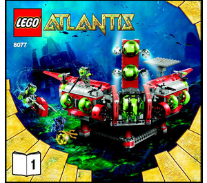 LEGO Atlantis Exploration HQ 8077 Instructions