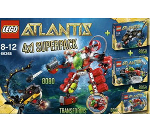 LEGO Atlantis Super Pack 4 in 1 Set 66365