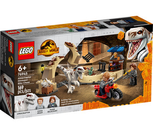 LEGO Atrociraptor Dinosaurus: Bike Chase 76945 Packaging