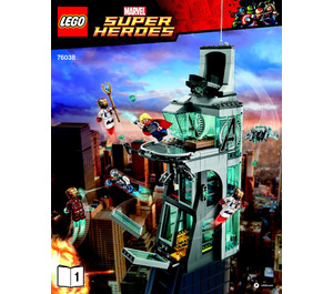 LEGO Attack on Avengers Tower 76038 Anweisungen