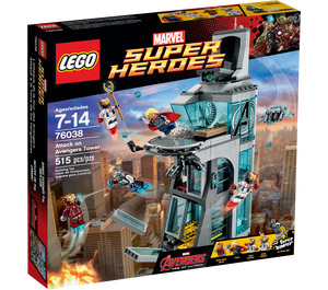 LEGO Attack sur Avengers Tower 76038 Packaging