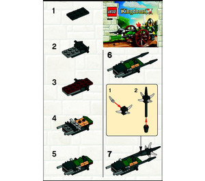 LEGO Attack Wagon Set 30061 Instructions