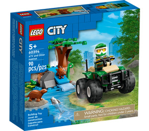 LEGO ATV et Loutre Habitat 60394 Packaging