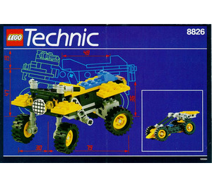 LEGO ATX Sport Cycle Set 8826 Instructions