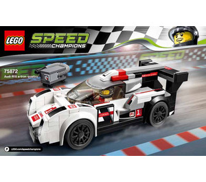 LEGO Audi R18 e-tron quattro 75872 Instrukce