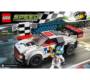 LEGO Audi R8 LMS ultra Set 75873 Instructions