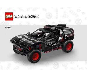 LEGO Audi RS Q e-tron Set 42160 Instructions