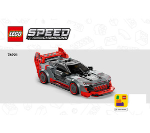 LEGO Audi S1 e-tron quattro 76921 Anweisungen