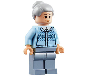 LEGO Aunt May jossa Cardigan Minihahmo