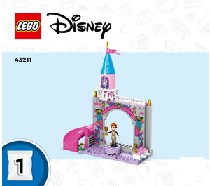 LEGO Aurora's Castle Set 43211 Instructions