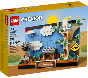 LEGO Australia Postcard 40651 Packaging